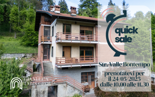APPARTAMENTO CON GIARDINO IN COLLINA